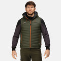 Dark Khaki - Back - Regatta Professional Mens Insulated Body Warmer