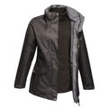 Black - Front - Regatta Professional Womens-Ladies 3 in 1 Jacket