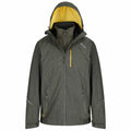 Bayleaf-Dark Khaki - Close up - Regatta Mens Glyder IV 3 In 1 Waterproof Jacket