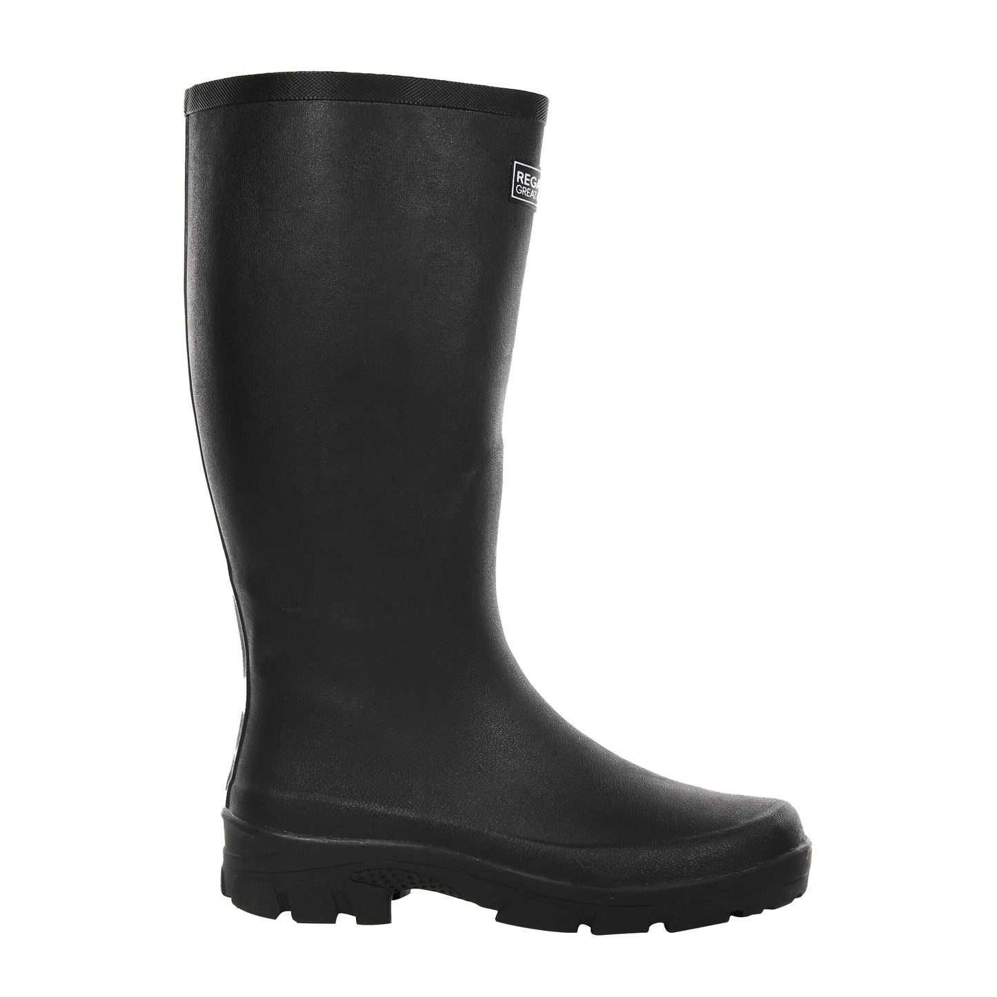 Black - Back - Regatta Great Outdoors Mens Mumford II Rubber Wellington Boots
