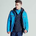 Methyl Blue-Outerspace Blue - Front - Dare 2B Mens Regression Ski Jacket