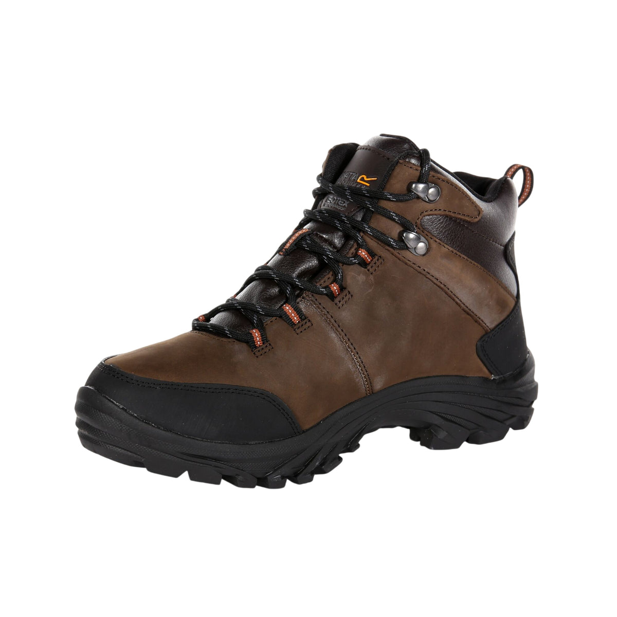 Peat - Pack Shot - Regatta Great Outdoors Mens Burrell Leather Hiking Boots