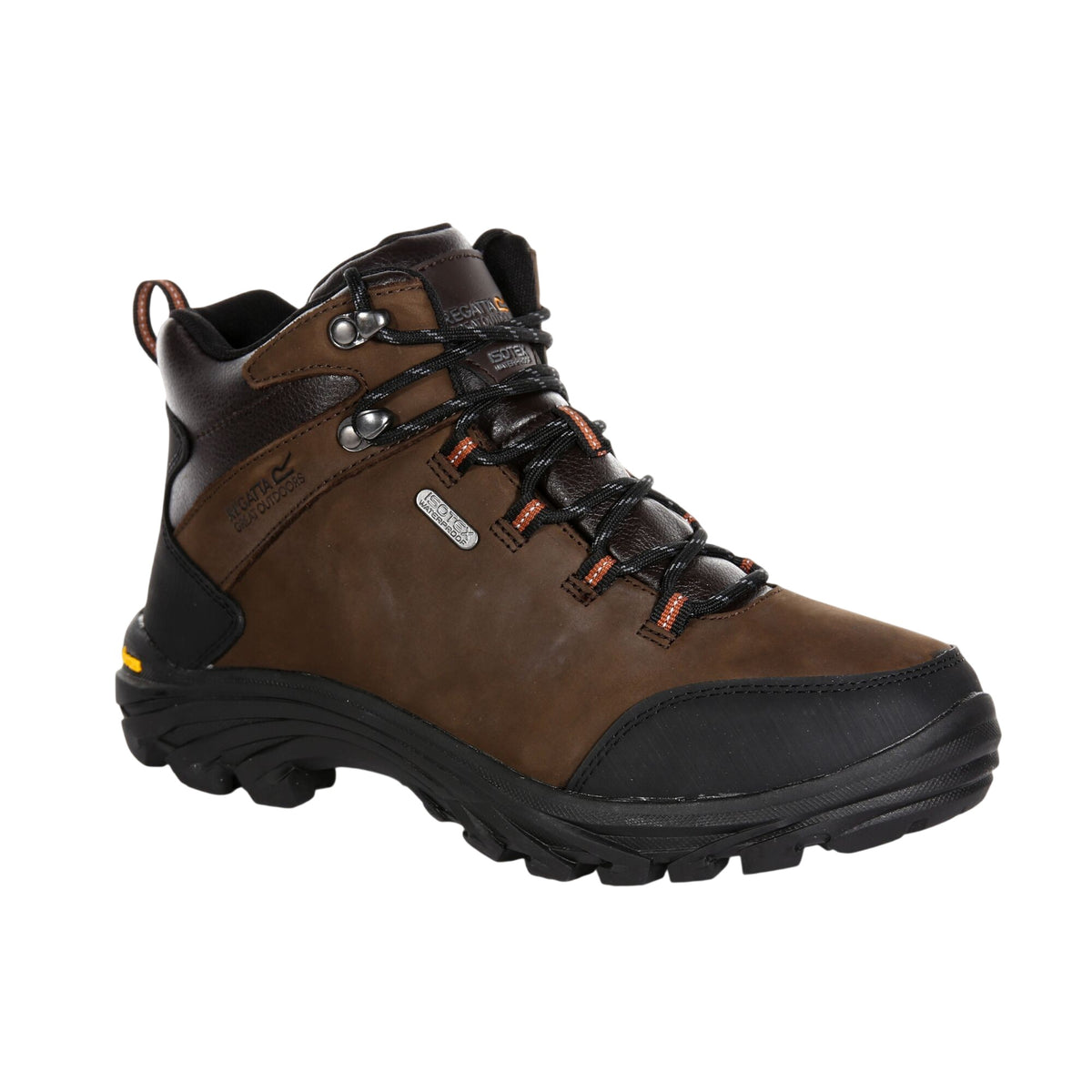 Peat - Lifestyle - Regatta Great Outdoors Mens Burrell Leather Hiking Boots