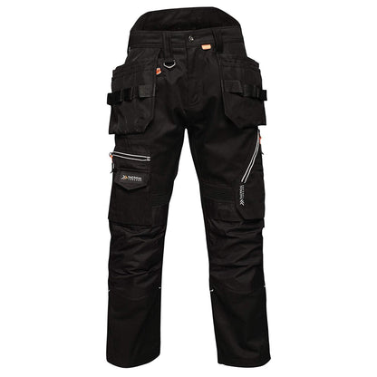 Black - Front - Regatta Professional Mens Work Trousers