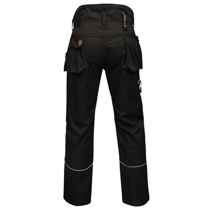 Black - Back - Regatta Professional Mens Work Trousers