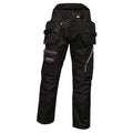 Black - Front - Regatta Mens Execute Holster Premium Work Trousers