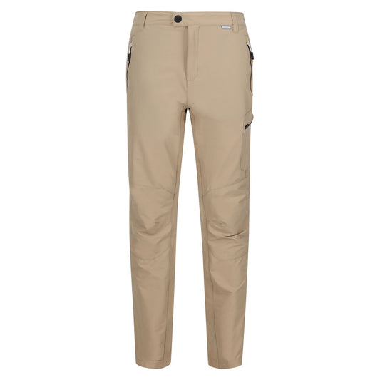 Oat - Front - Regatta Mens Highton Hiking Trousers
