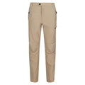 Oat - Front - Regatta Mens Highton Hiking Trousers