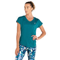 Fortune Green - Side - Dare 2B Womens-Ladies Active T-Shirt