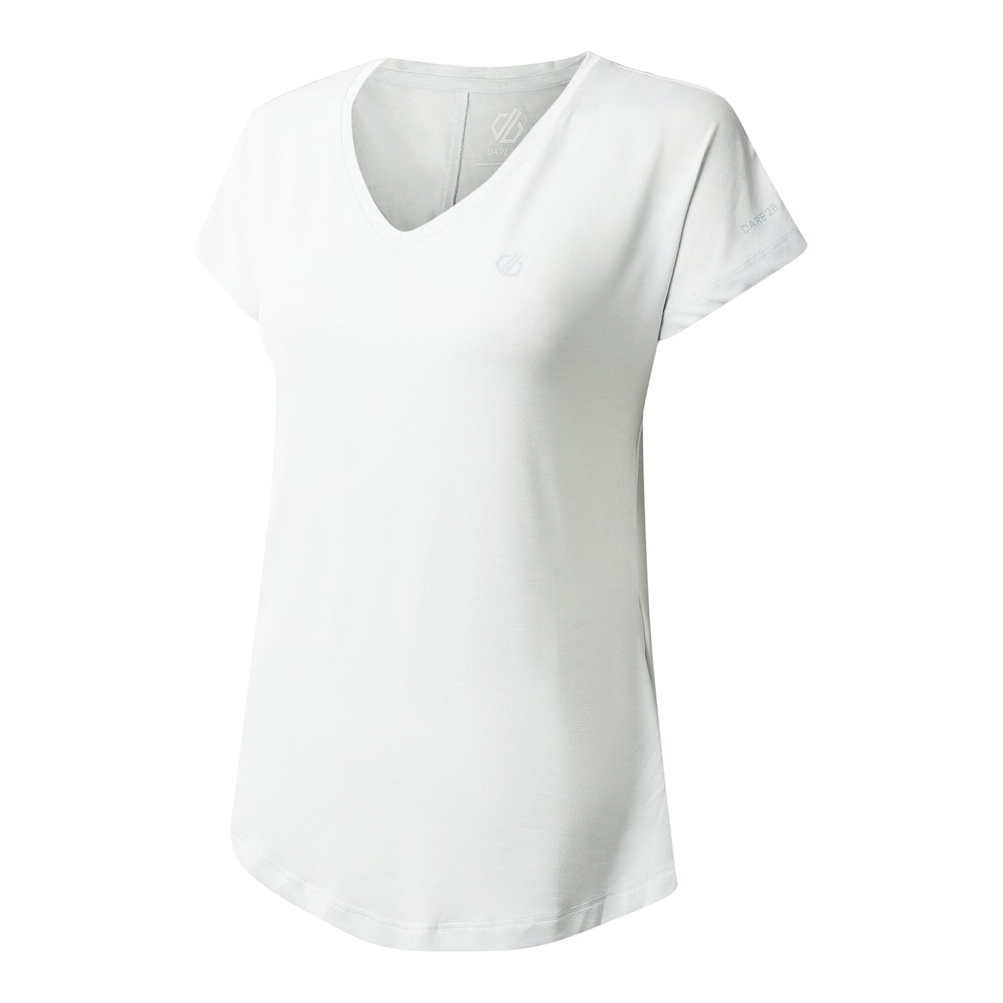 Chalk Blue - Side - Dare 2B Womens-Ladies Vigilant Active T-Shirt