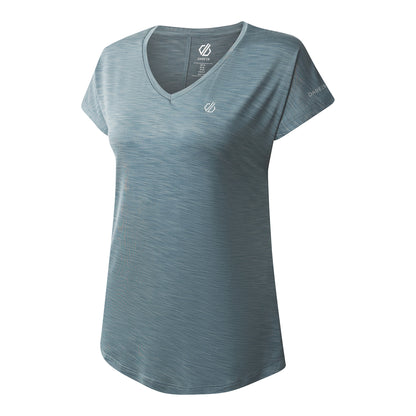 Element Grey - Back - Dare 2B Womens-Ladies Vigilant Active T-Shirt