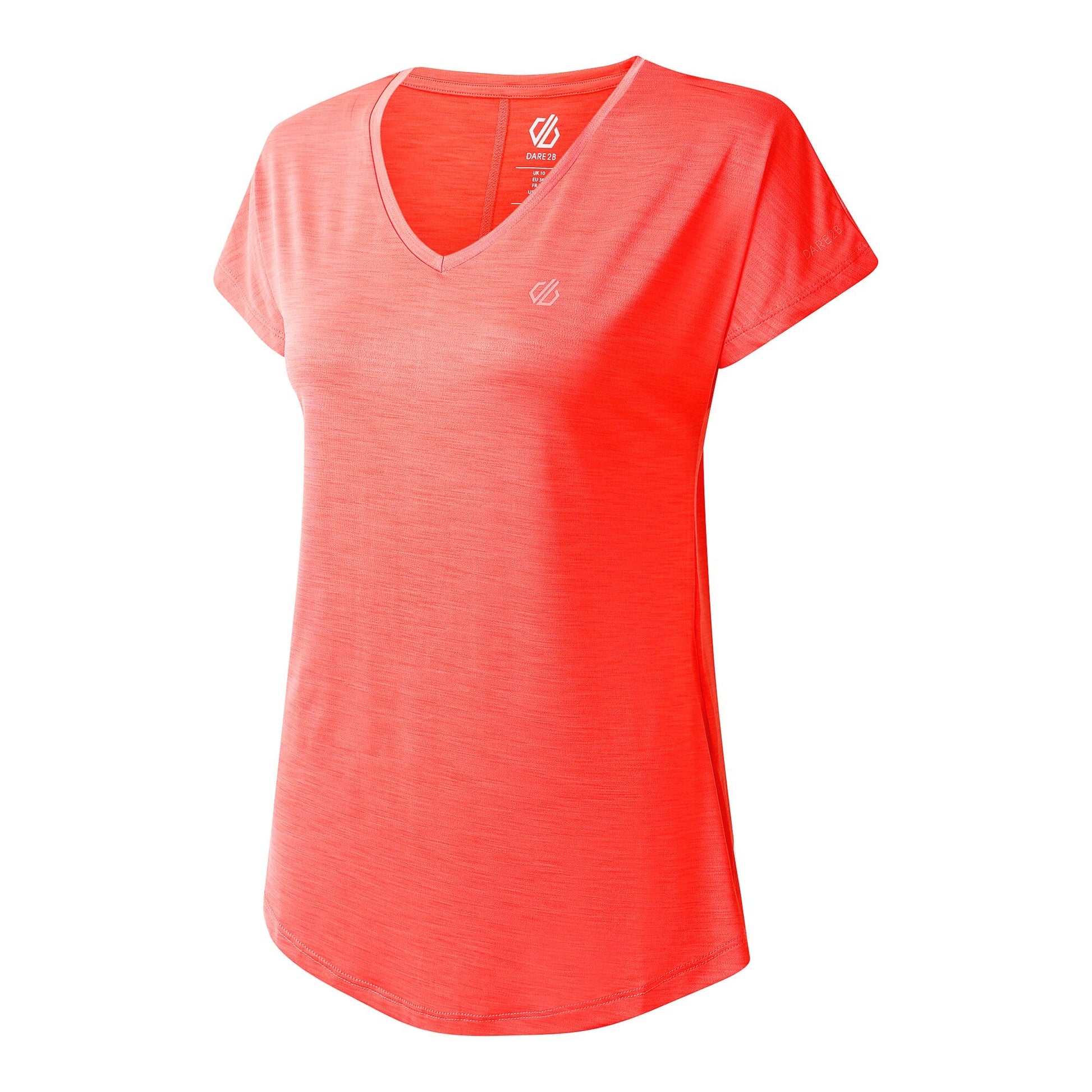 Peach Bloom - Back - Dare 2B Womens-Ladies Vigilant Active T-Shirt