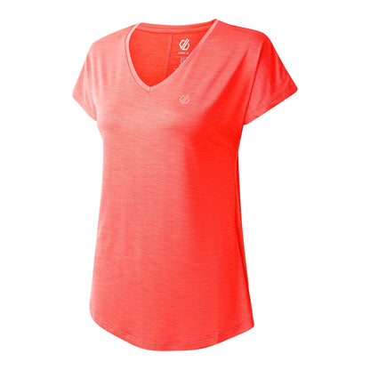 Peach Bloom - Back - Dare 2B Womens-Ladies Vigilant Active T-Shirt