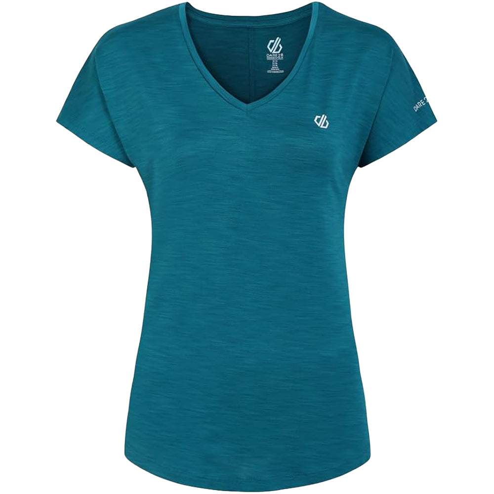 Green - Front - Dare 2B Womens-Ladies Vigilant Active T-Shirt