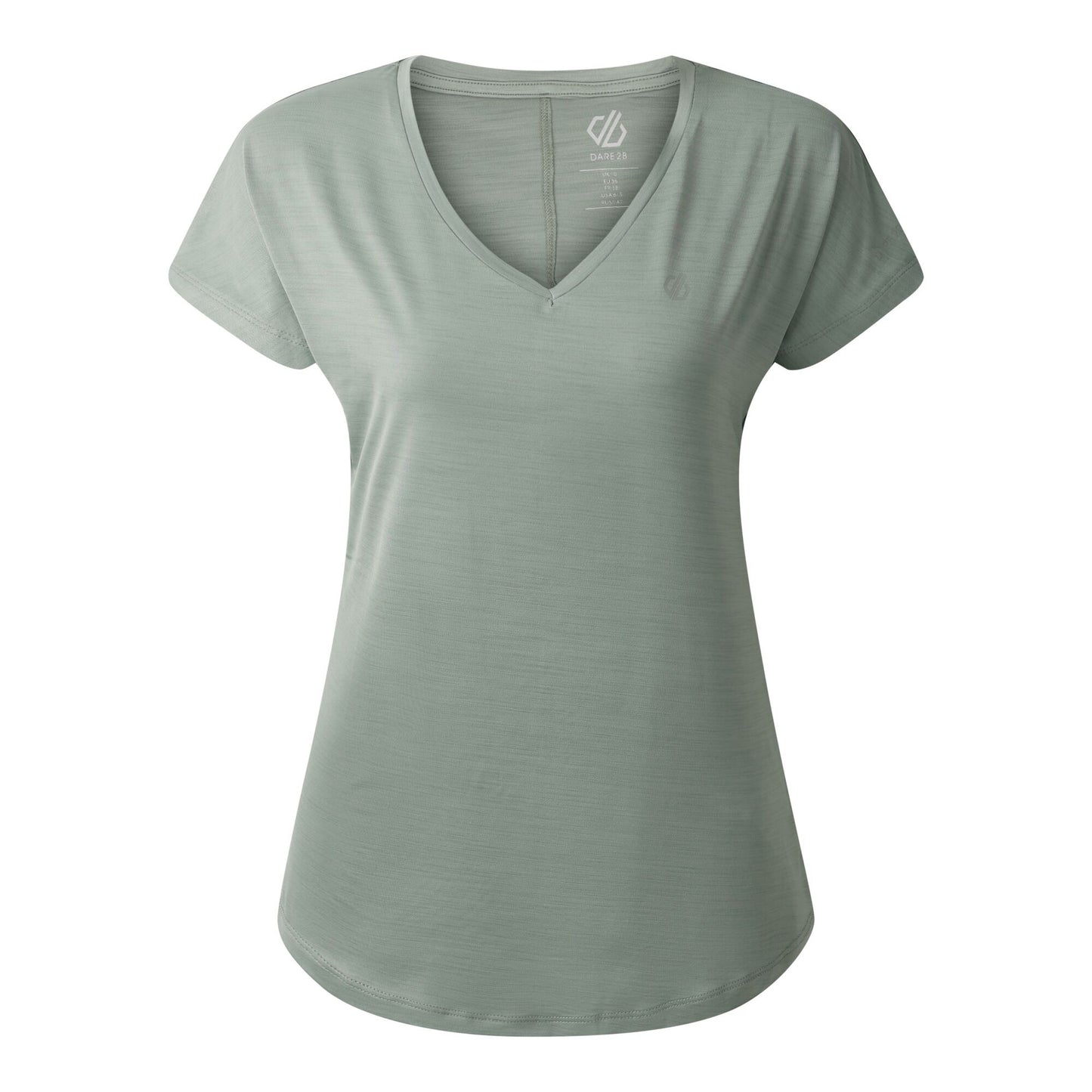 Glacier Green - Front - Dare 2B Womens-Ladies Vigilant Active T-Shirt