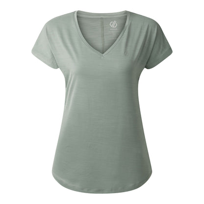 Glacier Green - Front - Dare 2B Womens-Ladies Vigilant Active T-Shirt