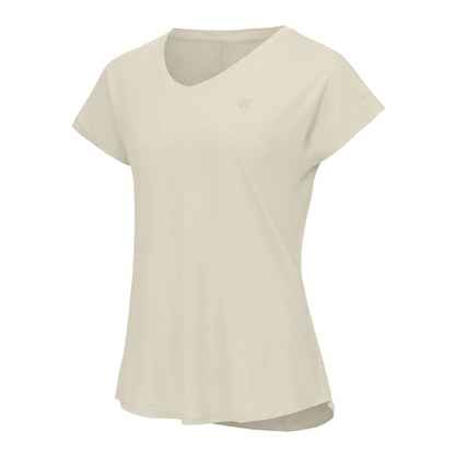 Almond Milk - Side - Dare 2B Womens-Ladies Vigilant Active T-Shirt