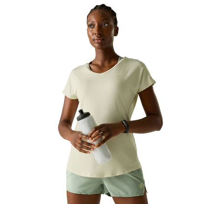 Almond Milk - Lifestyle - Dare 2B Womens-Ladies Vigilant Active T-Shirt