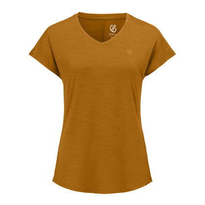 Dark Cumin - Front - Dare 2B Womens-Ladies Vigilant Active T-Shirt