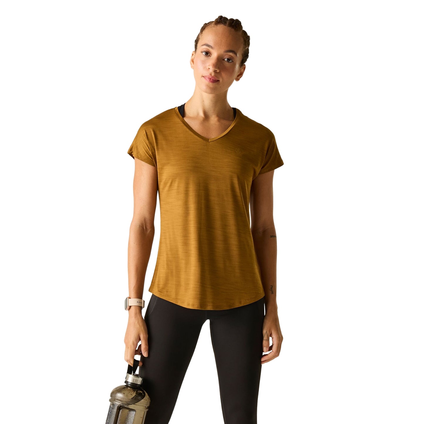 Dark Cumin - Lifestyle - Dare 2B Womens-Ladies Vigilant Active T-Shirt