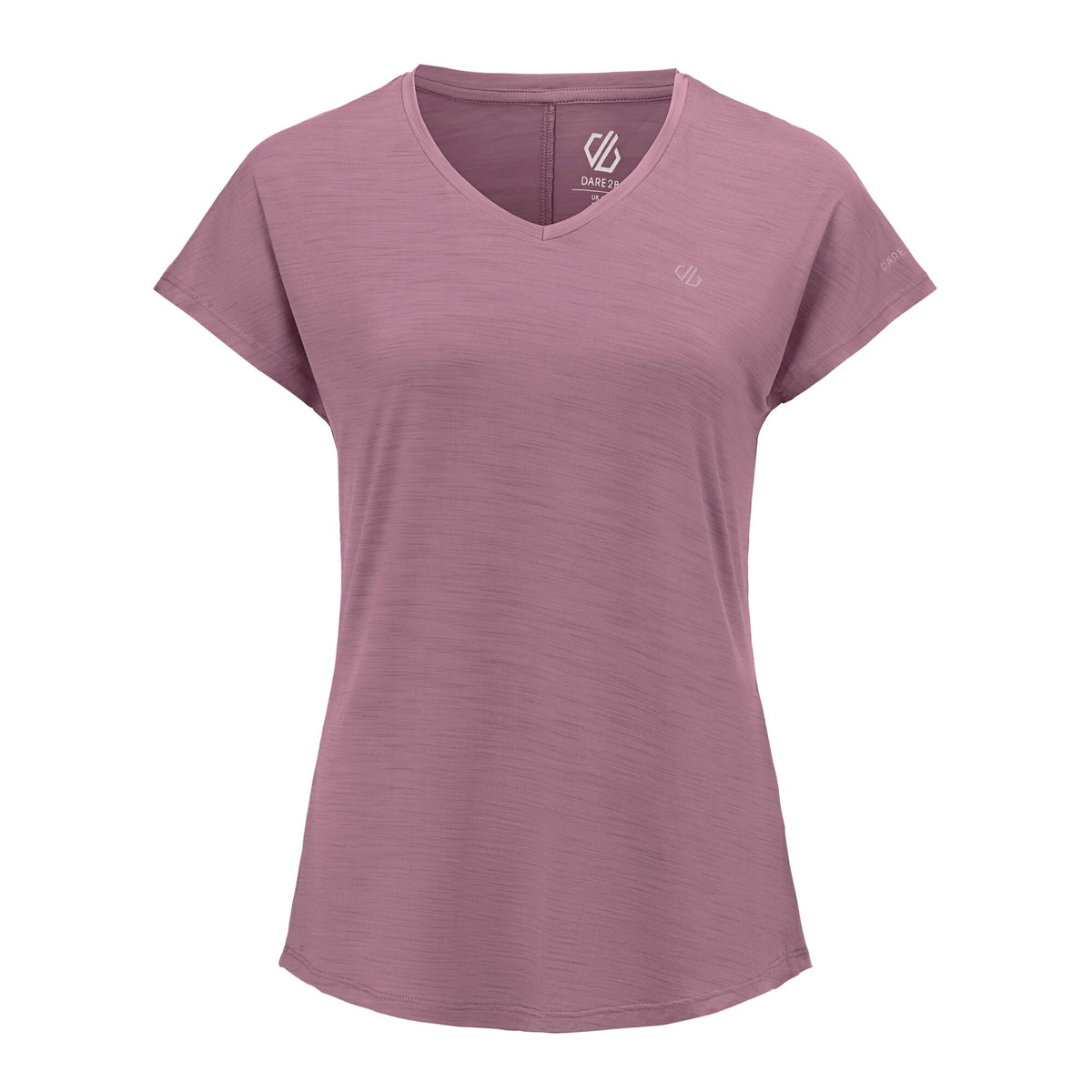 Dusky Orchid - Front - Dare 2B Womens-Ladies Vigilant Active T-Shirt
