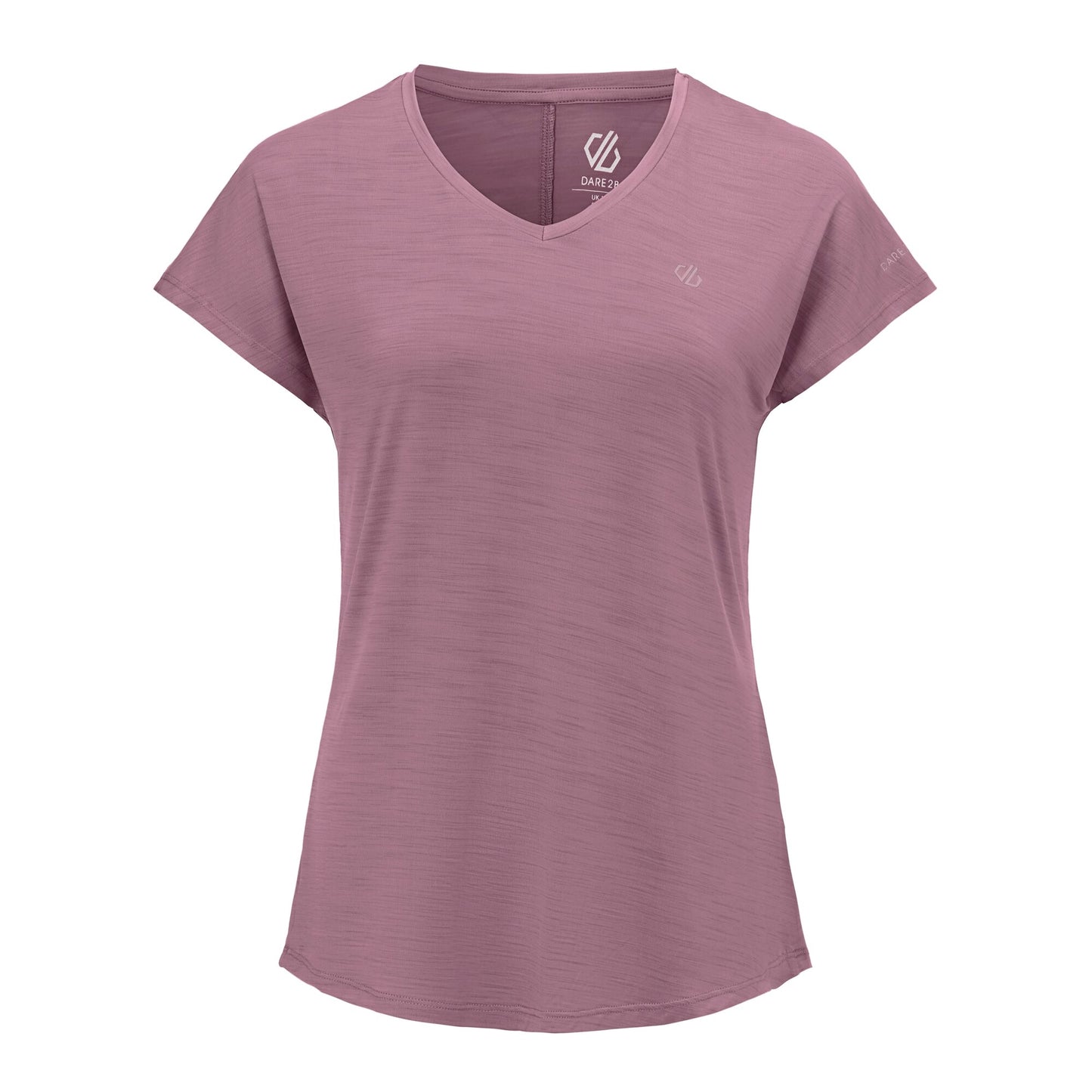 Dusky Orchid - Front - Dare 2B Womens-Ladies Vigilant Active T-Shirt