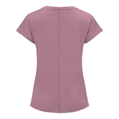 Dusky Orchid - Back - Dare 2B Womens-Ladies Vigilant Active T-Shirt