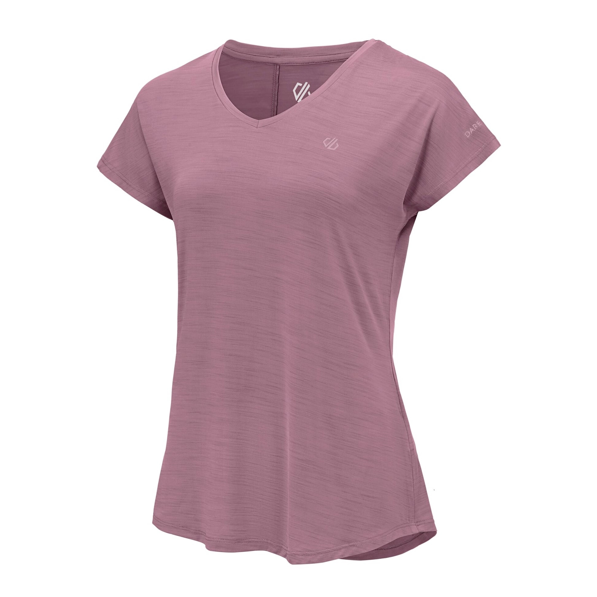 Dusky Orchid - Side - Dare 2B Womens-Ladies Vigilant Active T-Shirt
