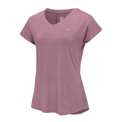 Dusky Orchid - Side - Dare 2B Womens-Ladies Vigilant Active T-Shirt