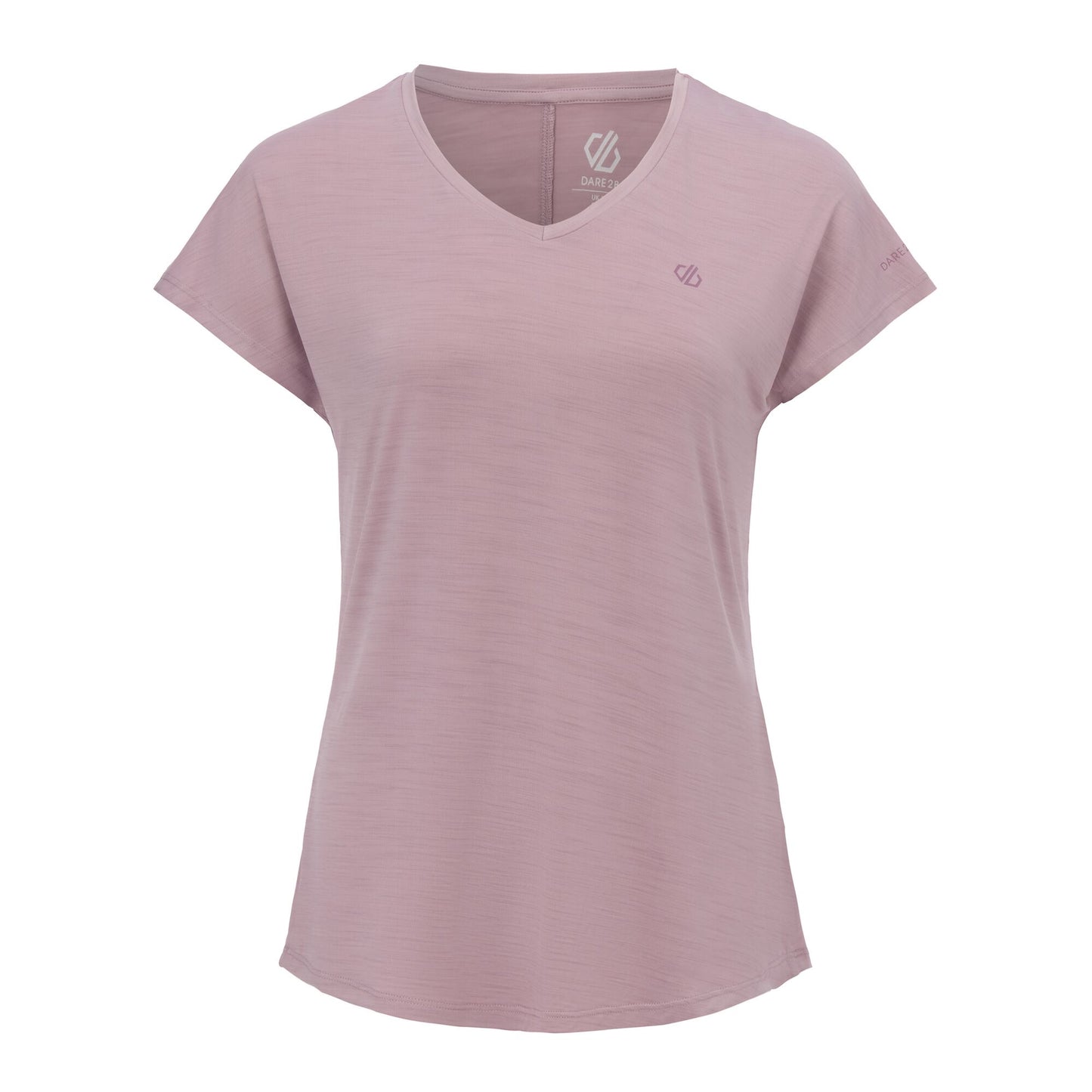 Mauve Shadow - Front - Dare 2B Womens-Ladies Vigilant Active T-Shirt