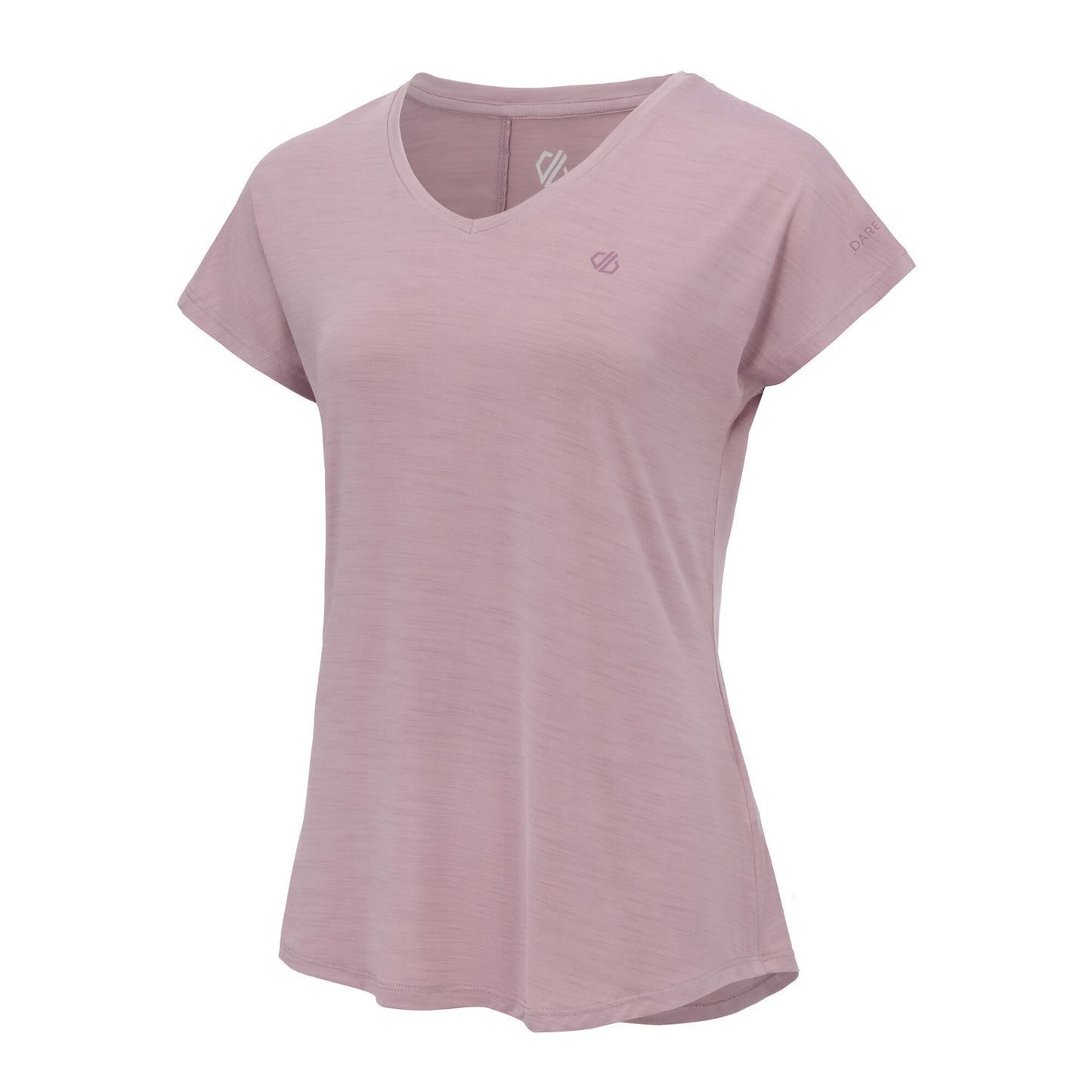 Mauve Shadow - Side - Dare 2B Womens-Ladies Vigilant Active T-Shirt
