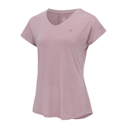 Mauve Shadow - Side - Dare 2B Womens-Ladies Vigilant Active T-Shirt