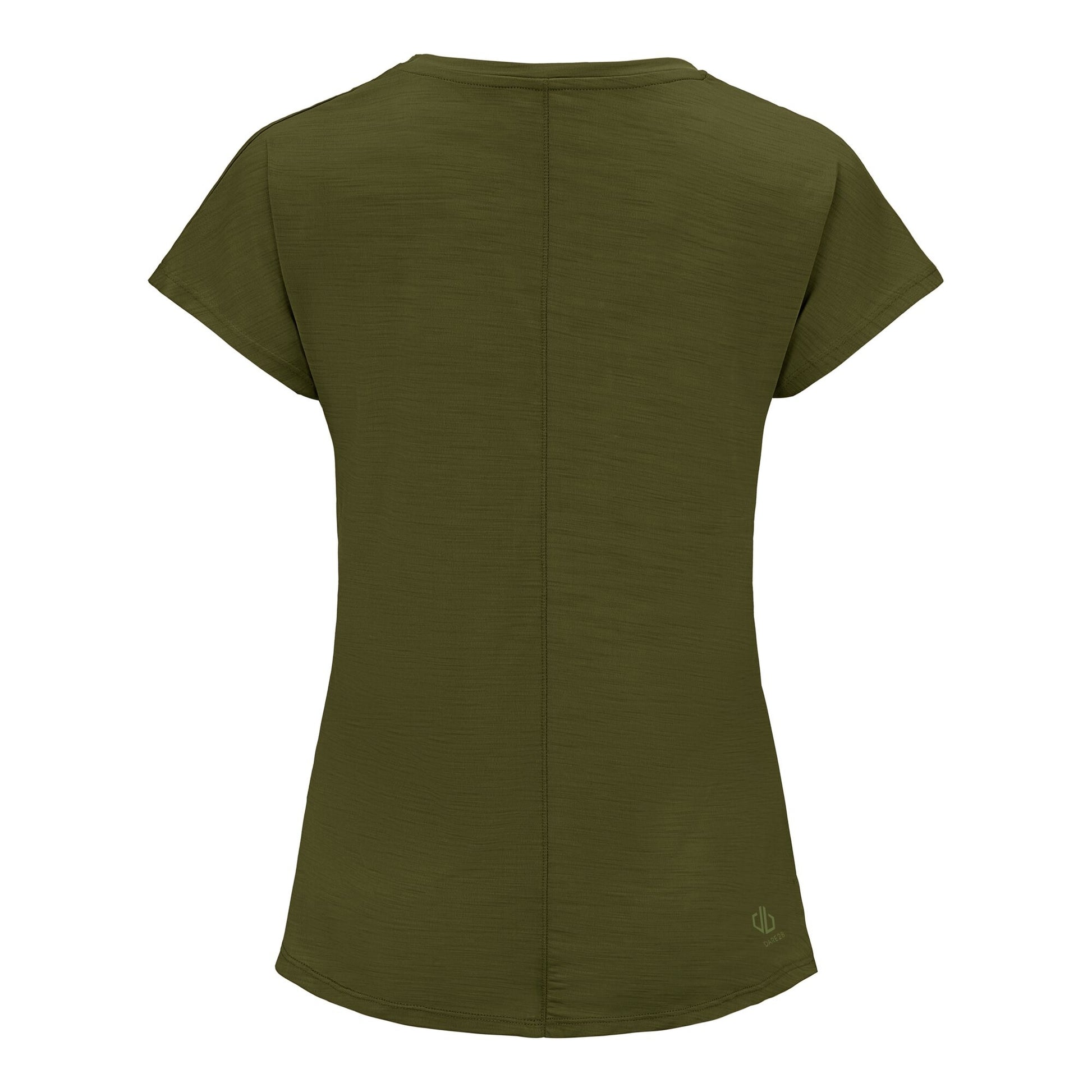 Nephrite Green Solid - Back - Dare 2B Womens-Ladies Vigilant Active T-Shirt