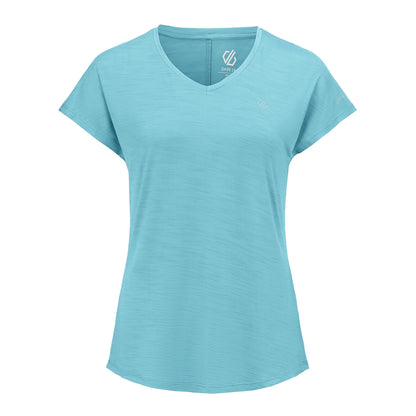 Nordic Blue - Front - Dare 2B Womens-Ladies Vigilant Active T-Shirt