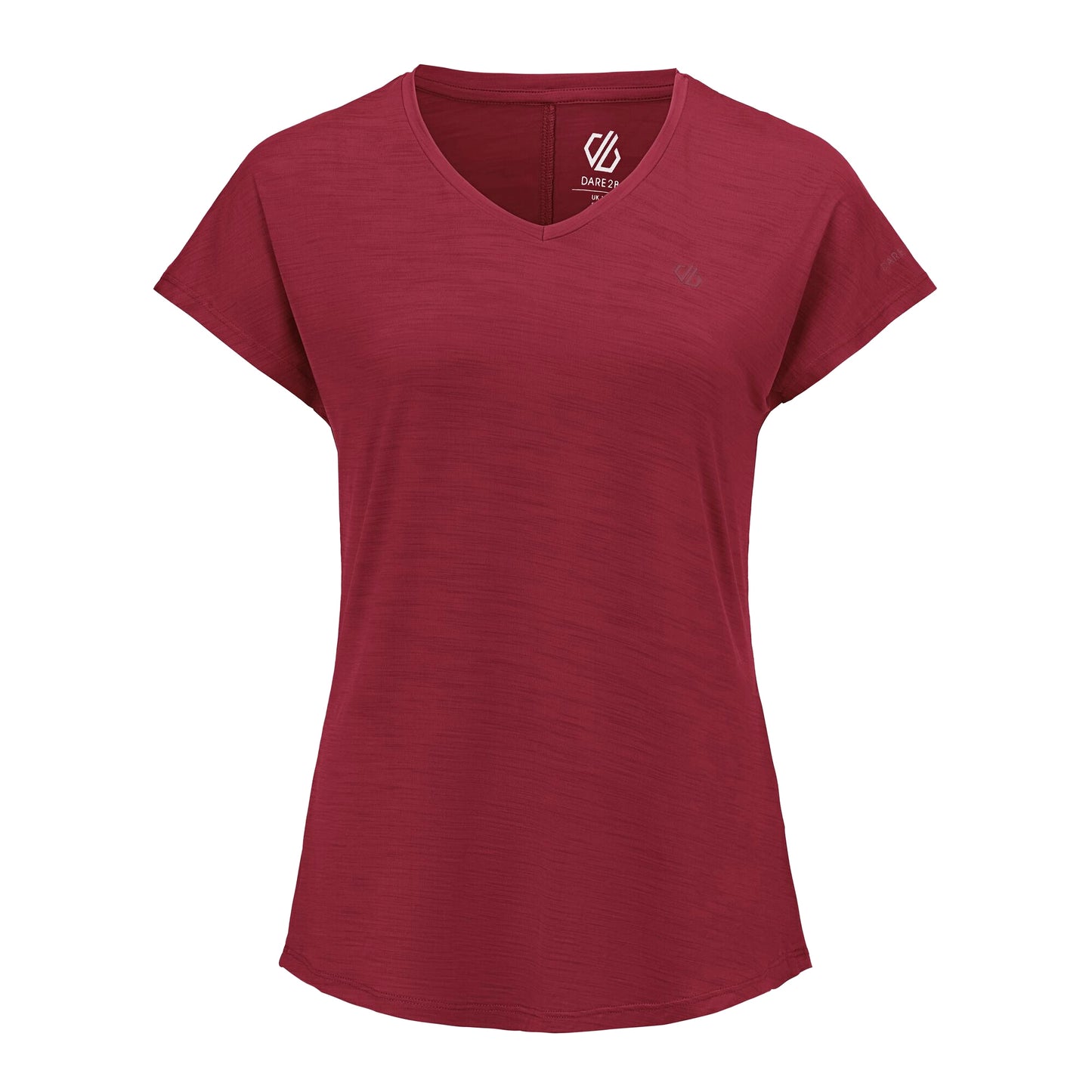 Tibetan Red - Front - Dare 2B Womens-Ladies Vigilant Active T-Shirt