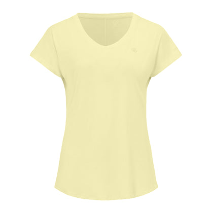 Wax Yellow - Front - Dare 2B Womens-Ladies Vigilant Active T-Shirt