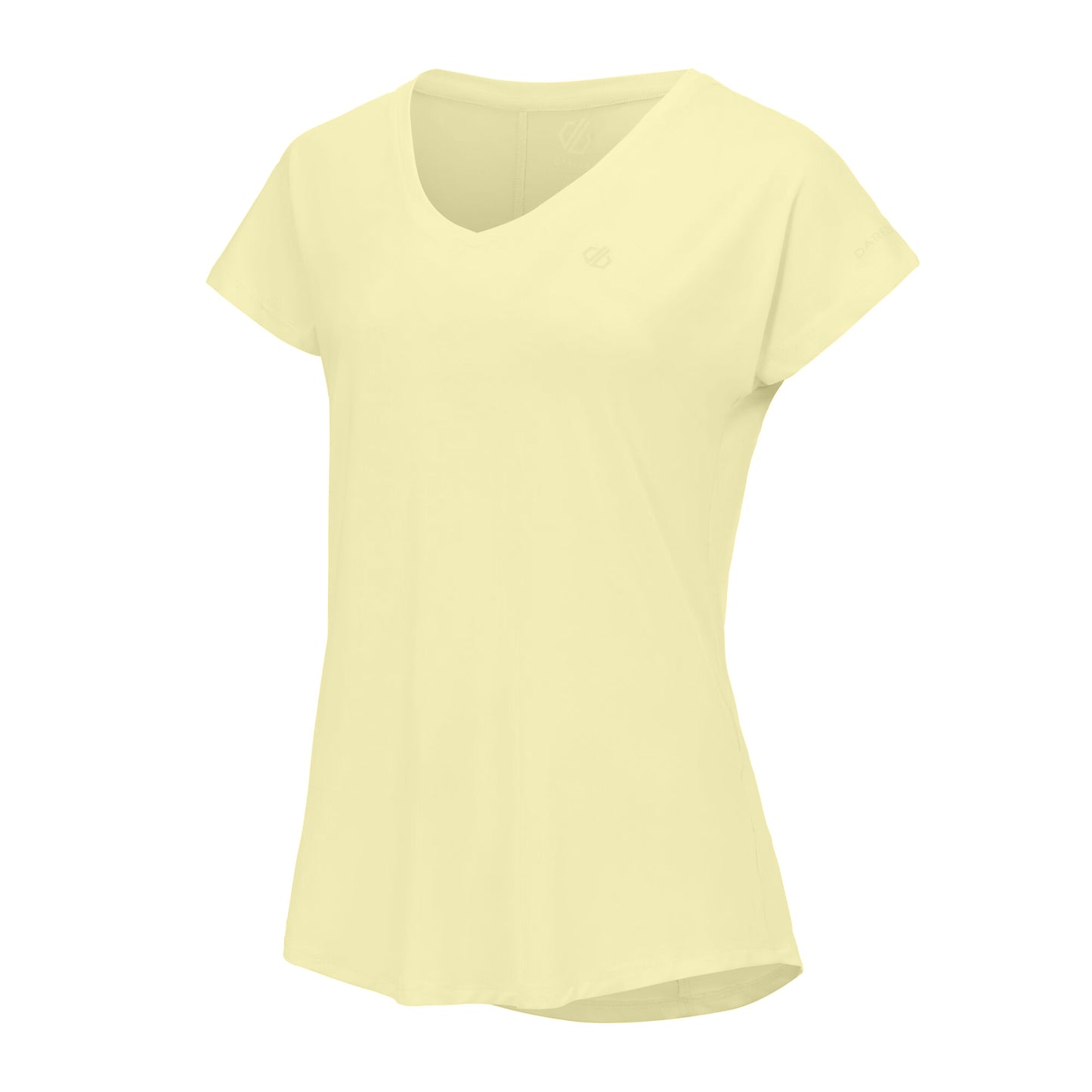 Wax Yellow - Side - Dare 2B Womens-Ladies Vigilant Active T-Shirt