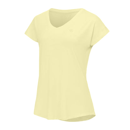 Wax Yellow - Side - Dare 2B Womens-Ladies Vigilant Active T-Shirt