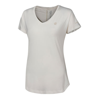 Egret - Side - Dare 2B Womens-Ladies Vigilant Active T-Shirt