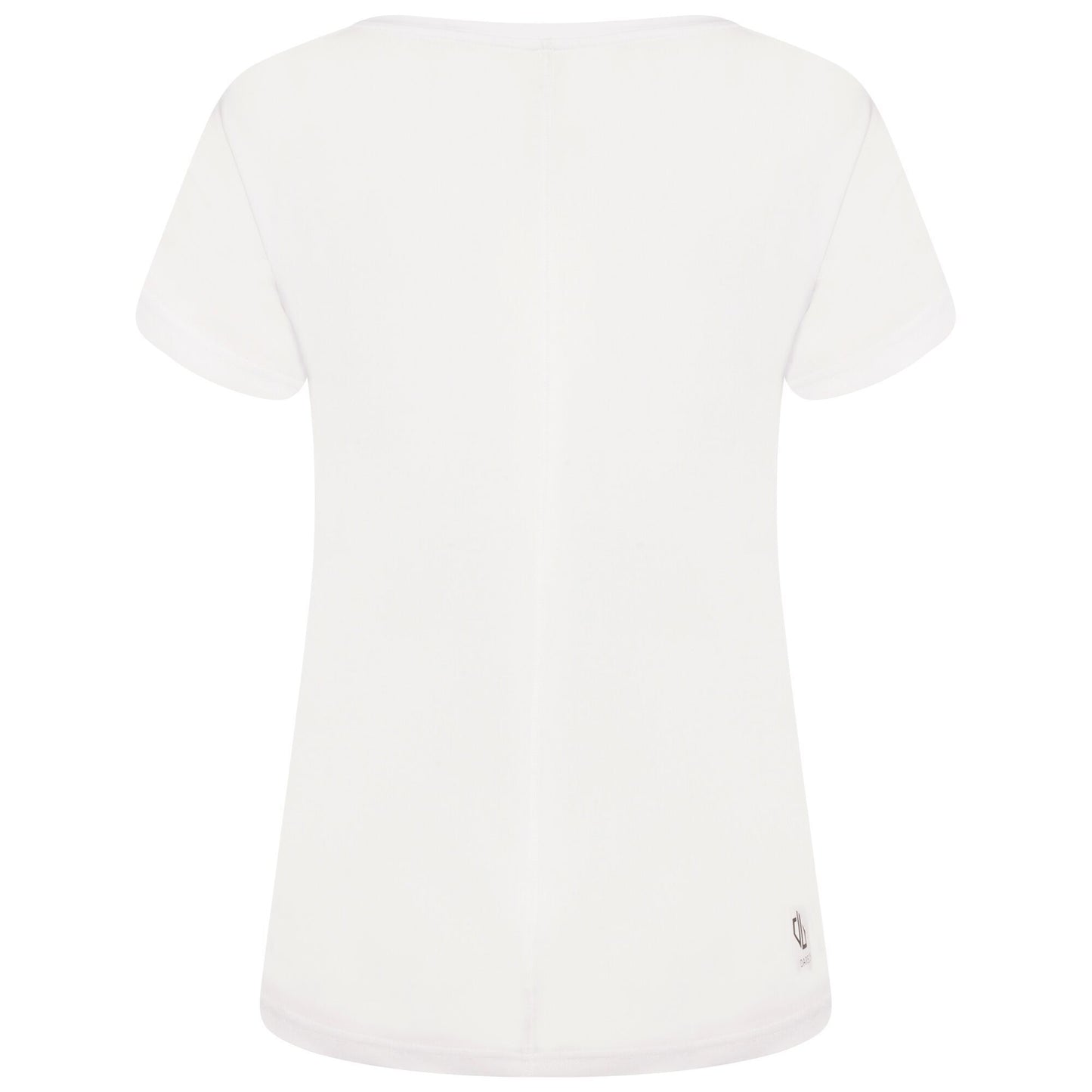 White - Pack Shot - Dare 2B Womens-Ladies Vigilant Active T-Shirt