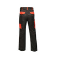 Black-Classic Red - Back - Regatta Mens Contrast Cargo Trousers