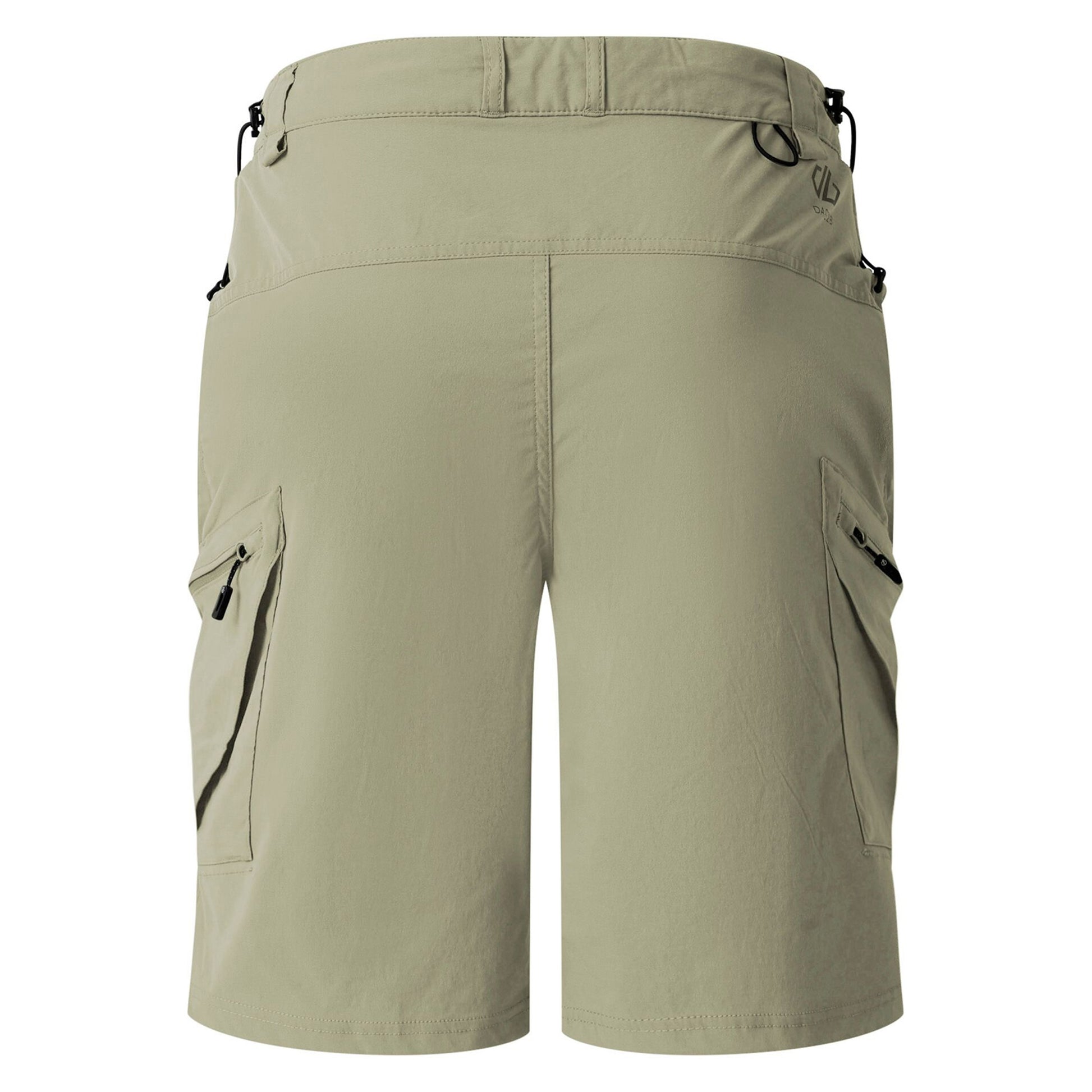 Olivine Green - Back - Dare 2B Mens Tuned In II Multi Pocket Walking Shorts