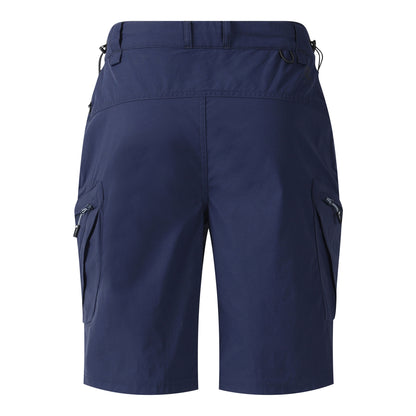 Navy - Back - Dare 2B Mens Tuned In II Multi Pocket Walking Shorts