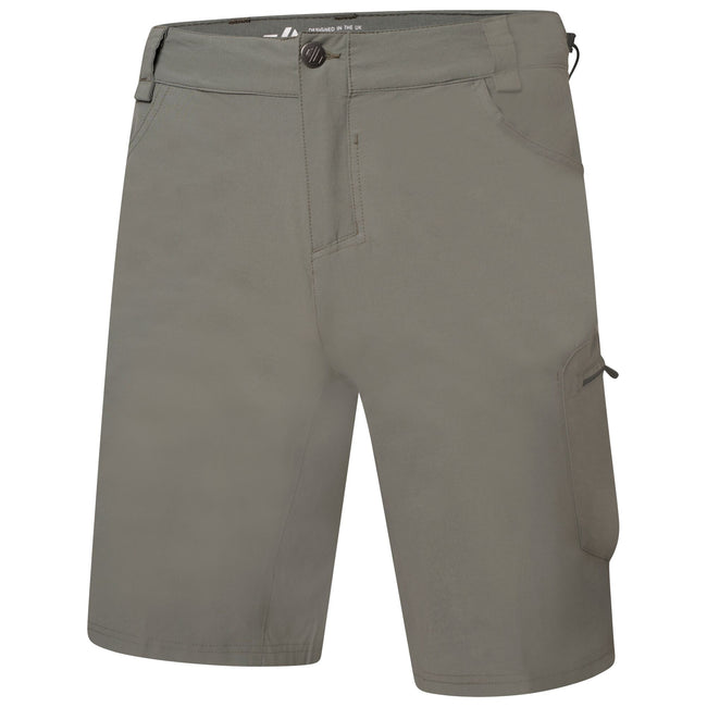Agave Green - Side - Dare 2B Mens Tuned In II Multi Pocket Walking Shorts