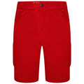 Danger Red - Front - Dare 2B Mens Tuned In II Multi Pocket Walking Shorts