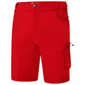 Danger Red - Side - Dare 2B Mens Tuned In II Multi Pocket Walking Shorts