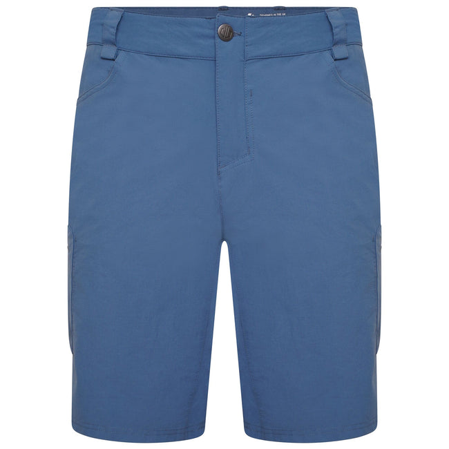 Stellar Blue - Front - Dare 2B Mens Tuned In II Multi Pocket Walking Shorts