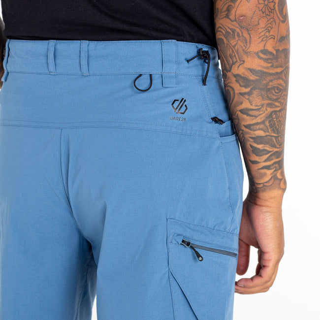 Stellar Blue - Lifestyle - Dare 2B Mens Tuned In II Multi Pocket Walking Shorts