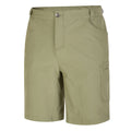 Oil Green - Side - Dare 2B Mens Tuned In II Multi Pocket Walking Shorts