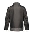 Black-Seal Grey - Back - Regatta Mens Contrast 3 In 1 Jacket